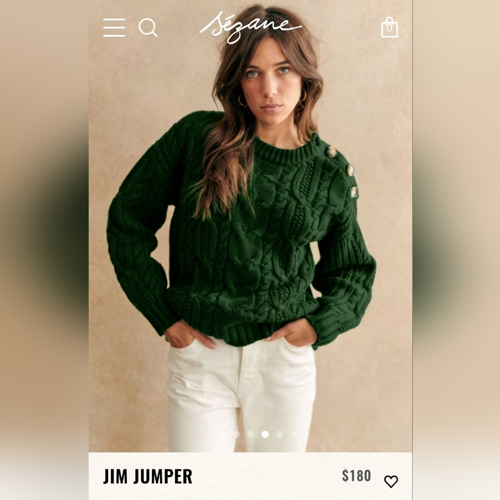 Sezane Jim Jumper